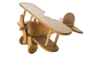 Holzspielzeug-Flieger